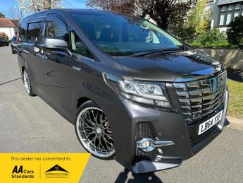 Toyota Alphard 2.5+HYBRID+SR+HUGE SPEC+1YR WARRANTY+VERIFIED/GUARANTEED MILEAGE