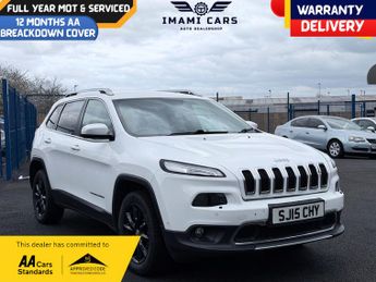 Jeep Cherokee M-JET LIMITED AWD AUTO DIESEL 129K MILES FRESH MOT SERVICED