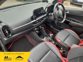 Kia Picanto GT-LINE, AUTO, 1 OWNER, FULL HISTORY, LEATHER AND CAR PLAY, TOP 