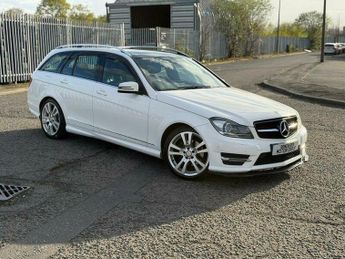 Mercedes C Class 2.1 C200 CDI AMG Sport Plus G-Tronic+ Euro 5 (s/s) 5dr