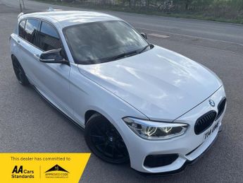  M140I AUTOMATIC PETROL WHITE FSH SAT NAV LEATHER BLUETOOTH APPLE