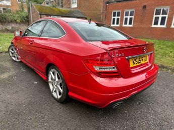 Mercedes-Benz C Class 2.1 C220 CDI AMG Sport Edition G-Tronic+ Euro 5 (s/s) 2dr