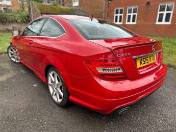 Mercedes-Benz C Class 2.1 C220 CDI AMG Sport Edition G-Tronic+ Euro 5 (s/s) 2dr