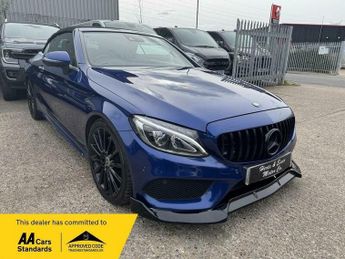 Mercedes C Class 2.1 C220d AMG Line (Premium Plus) Cabriolet G-Tronic+ Euro 6 (s/