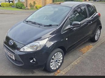 Ford Ka 1.2 Zetec Hatchback 3dr Petrol Manual Euro 5 (s/s) (69 ps)