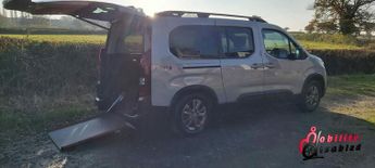 Peugeot Rifter Premium LWB Wheelchair Accessible Vehicle Drive From & Up Front 