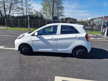 Kia Picanto RESERVE FOR £99..1 5DR WHITE.....SERVICE HISTORY....JUST BEEN SE