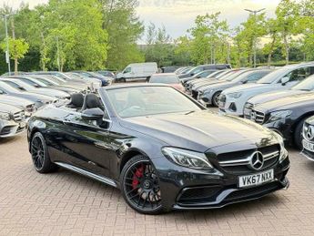 Mercedes C Class 4.0 C63 V8 BiTurbo AMG S (Premium) Cabriolet SpdS MCT Euro 6 (s/