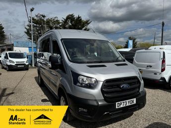 Ford Transit 350 TREND DCIV ECOBLUE L3 H2 CREW VAN 6 AIR CON SEATS FULL SERVI