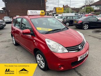 Nissan Note 1.6 16V Acenta Hatchback 5dr Petrol Auto Euro 4 (110 ps)