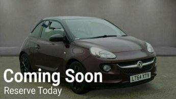 Vauxhall ADAM 1.2 16v JAM Hatchback 3dr Petrol Manual Euro 5 (70 ps)
