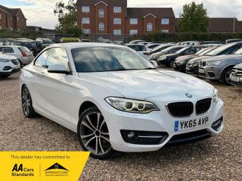 BMW 2 SERIES 2.0 218d Sport Auto Euro 6 (s/s) 2dr