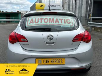 Vauxhall Astra AUTO DESIGN 1.6 PETROL 5 DOOR 115 BHP AUTOMATIC