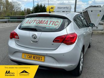 Vauxhall Astra AUTO DESIGN 1.6 PETROL 5 DOOR 115 BHP AUTOMATIC