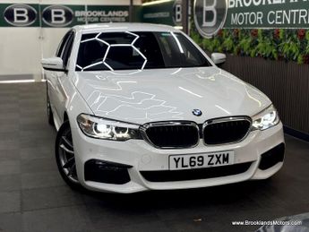 BMW 5 SERIES 520d XDRIVE M SPORT [7X SERVICES, SAT NAV, LEATHER, HEATED SEATS