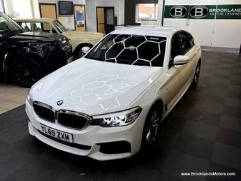 BMW 5 SERIES 520d XDRIVE M SPORT [7X SERVICES, SAT NAV, LEATHER, HEATED SEATS