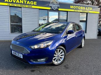 Ford Focus 1.6 Titanium Hatchback 5dr Petrol Powershift Euro 6 (125 ps)