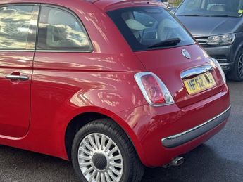 Fiat 500 1.2 Lounge Hatchback 3dr Petrol Manual Euro 4 (69 bhp)