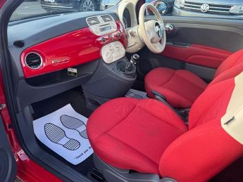 Fiat 500 1.2 Lounge Hatchback 3dr Petrol Manual Euro 4 (69 bhp)