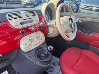 Fiat 500 1.2 Lounge Hatchback 3dr Petrol Manual Euro 4 (69 bhp)