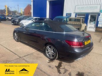 Mercedes-Benz E Class 2.1 E220 CDI AMG Sport Cabriolet 2dr Diesel G-Tronic+ Euro 5 (s/