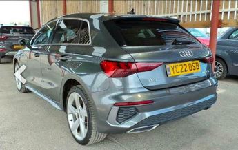 Audi A3 1.4 TFSIe 40 S line Sportback S Tronic Euro 6 (s/s) 5dr 13kWh