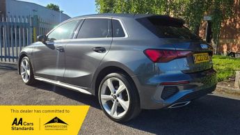 Audi A3 1.4 TFSIe 40 S line Sportback 5dr Petrol Plug-in Hybrid S Tronic