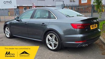 Audi A4 2.0 TDI S line Saloon 4dr Diesel S Tronic Euro 6 (s/s) (190 ps)