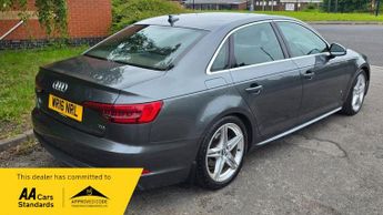 Audi A4 2.0 TDI S line Saloon 4dr Diesel S Tronic Euro 6 (s/s) (190 ps)