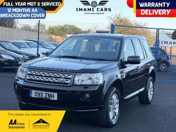 Land Rover Freelander SD4 XS AUTO DIESEL 100K MILES SATNAV HEATED LETHER SEAT FRESH MO