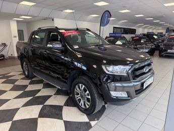 Ford Ranger WILDTRAK 4X4 DCB TDCI 67 PLATE NO VAT AUTO SAT NAV REVERSE CAMER