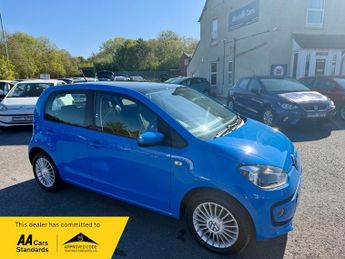 Volkswagen Up HIGH UP £20 TAX+SUNROOF+NAV+B/TOOTH