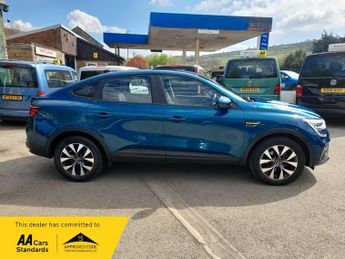 Renault Arkana EVOLUTION 1.6 E-TECH, AUTO HYBRID, 1 OWNER, BLUE, FULL HSITORY