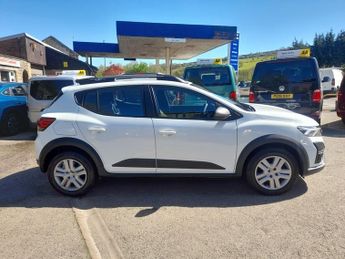Dacia Sandero STEPWAY EXPRESSION TCE, AUTO, 1 OWNER, WHITE, ONLY 18,137 MILES