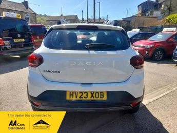 Dacia Sandero STEPWAY EXPRESSION TCE, AUTO, 1 OWNER, WHITE, ONLY 18,137 MILES