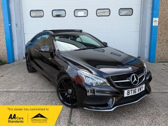 Mercedes E Class E220d BlueTEC AMG Line (Premium) G-Tronic+ Euro 6 (s/s) 2dr
