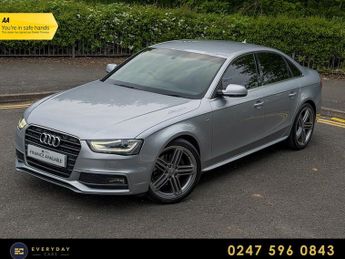 Audi A4 1.8 TFSI S line Nav Multitronic (s/s) 170 Bhp | 2 F/Keepers _ Fu
