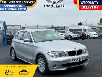 BMW 1 SERIES 120d SE AUTO DIESEL 79K MILES 1 OWNER SERVICED FRESH MOT FULL HI