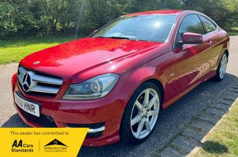 Mercedes-Benz C Class 1.8 C180 BlueEfficiency AMG Sport Edition 125 Coupe 2dr Petrol G