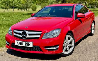 Mercedes-Benz C Class 1.8 C180 BlueEfficiency AMG Sport Edition 125 Coupe 2dr Petrol G