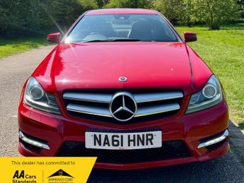 Mercedes-Benz C Class 1.8 C180 BlueEfficiency AMG Sport Edition 125 Coupe 2dr Petrol G