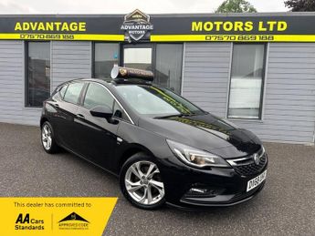 Vauxhall Astra 1.6i Turbo SRi Hatchback 5dr Petrol Manual Euro 6 (s/s) (200 ps)