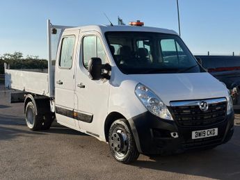Vauxhall Movano VAUXHALL MOVANO CREW CAB TIPPER WITH AIRCON. 9,995+VAT