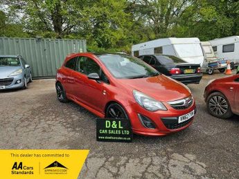 Vauxhall Corsa 1.2 16V Limited Edition Euro 5 3dr