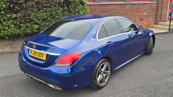 Mercedes-Benz C Class 1.5 C200 MHEV EQ Boost AMG Line (Premium) Saloon 4dr Petrol G-Tr