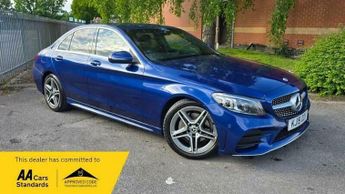 Mercedes-Benz C Class 1.5 C200 MHEV EQ Boost AMG Line (Premium) Saloon 4dr Petrol G-Tr