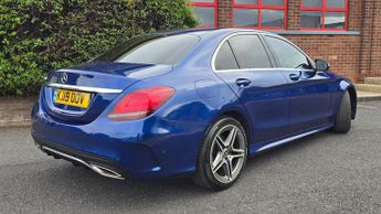 Mercedes-Benz C Class 1.5 C200 MHEV EQ Boost AMG Line (Premium) Saloon 4dr Petrol G-Tr