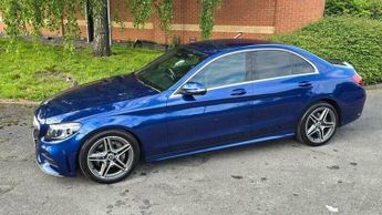 Mercedes-Benz C Class 1.5 C200 MHEV EQ Boost AMG Line (Premium) Saloon 4dr Petrol G-Tr