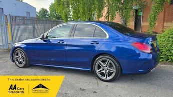Mercedes-Benz C Class 1.5 C200 MHEV EQ Boost AMG Line (Premium) Saloon 4dr Petrol G-Tr