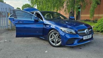 Mercedes-Benz C Class 1.5 C200 MHEV EQ Boost AMG Line (Premium) Saloon 4dr Petrol G-Tr